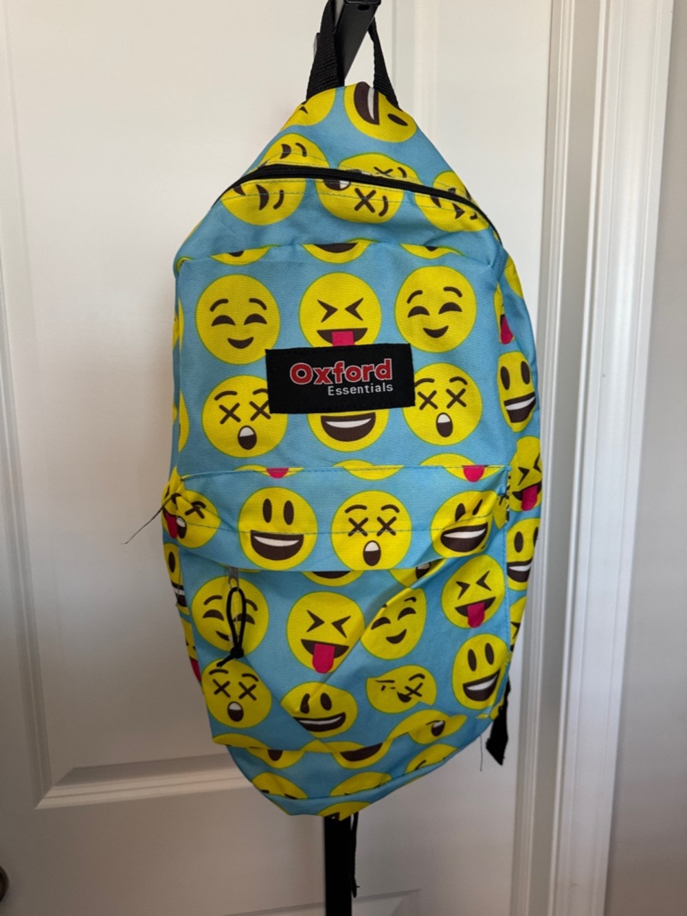 Oxford Kids Emoji Backpack - Blue & Yellow